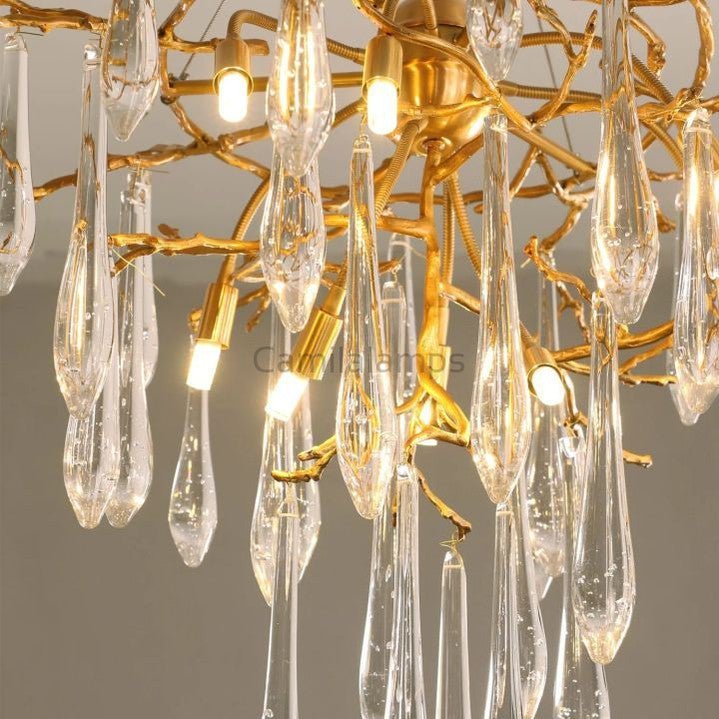 Icicle Crystal Luxury Chandelier - Camilalamps - Ca-1BU2024-1C1849