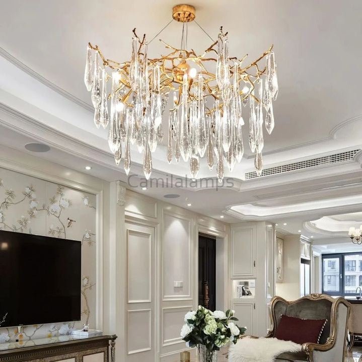 Icicle Crystal Luxury Chandelier - Camilalamps - CA - BU2024 - C1849