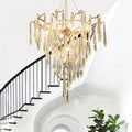 Icicle Crystal Luxury Chandelier - Camilalamps - Ca-1BU2024-1C1849