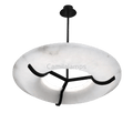 Idris Round Alabaster Chandelier For Living Room - Camilalamps - CAM - ID - 01
