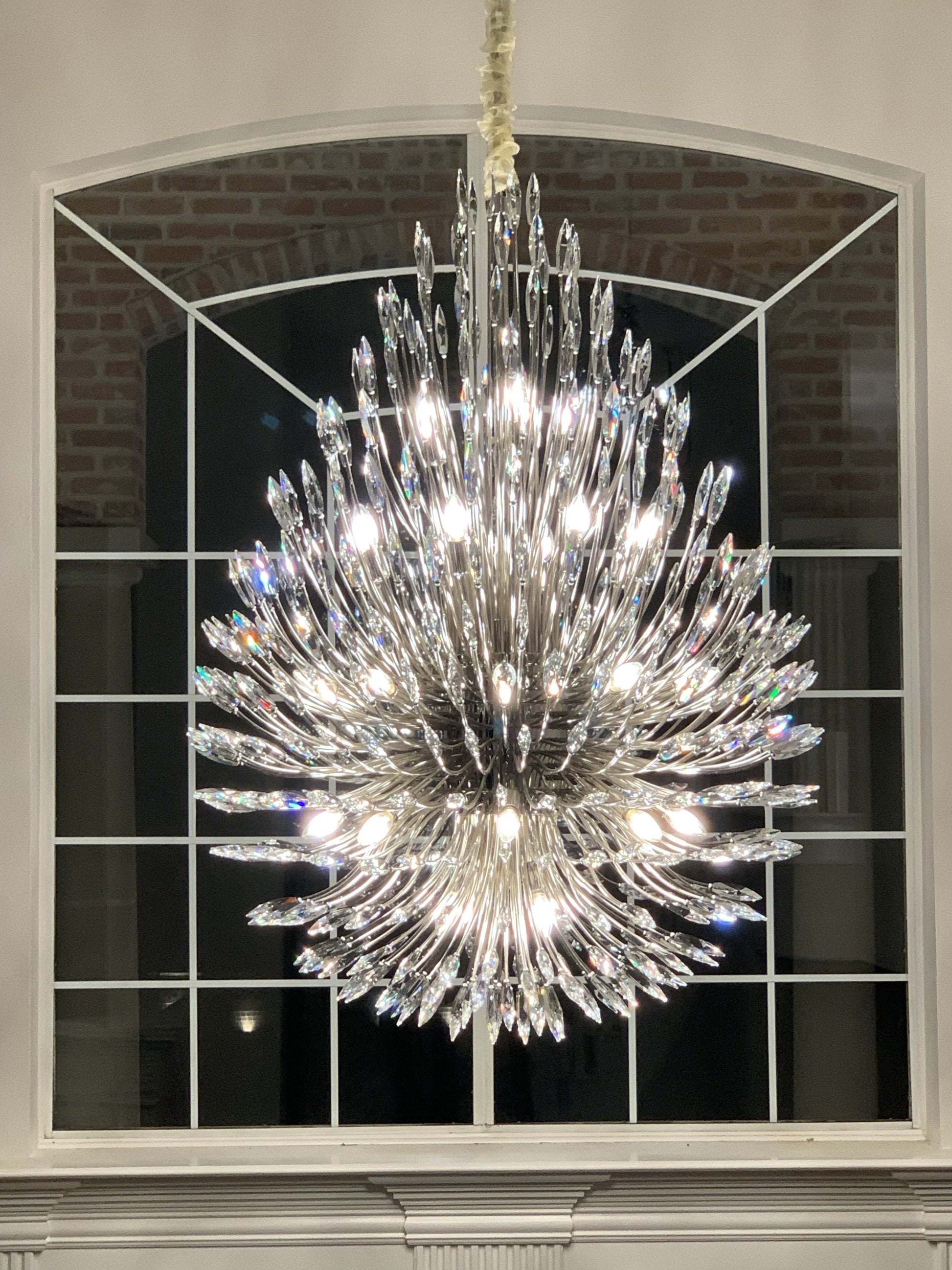 Lily Starburst Crystal Sputnik Chandelier - Camilalamps - CA-LSCSCC-04