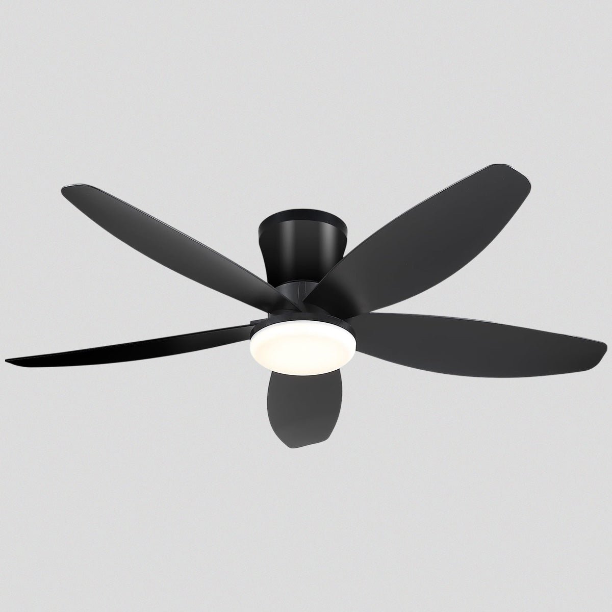 Indoor/Outdoor Recessed Black Ceiling Fan Light - Camilalamps - CA - 42IN - 42CB