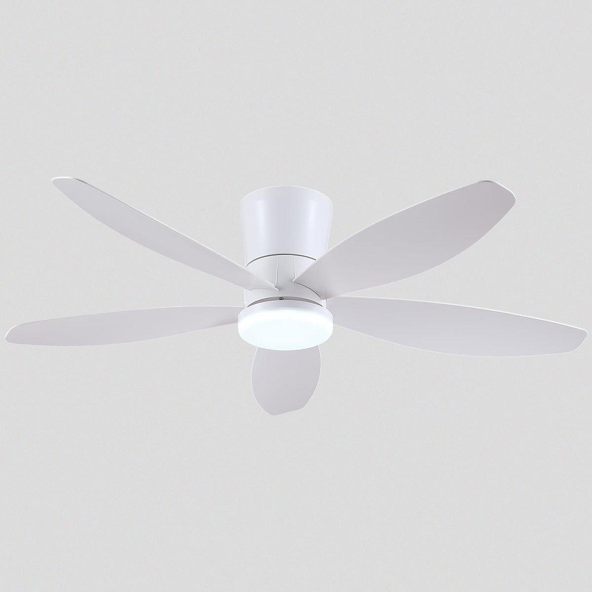 Indoor/Outdoor Recessed Black Ceiling Fan Light - Camilalamps - CA - 48IN - 48CW