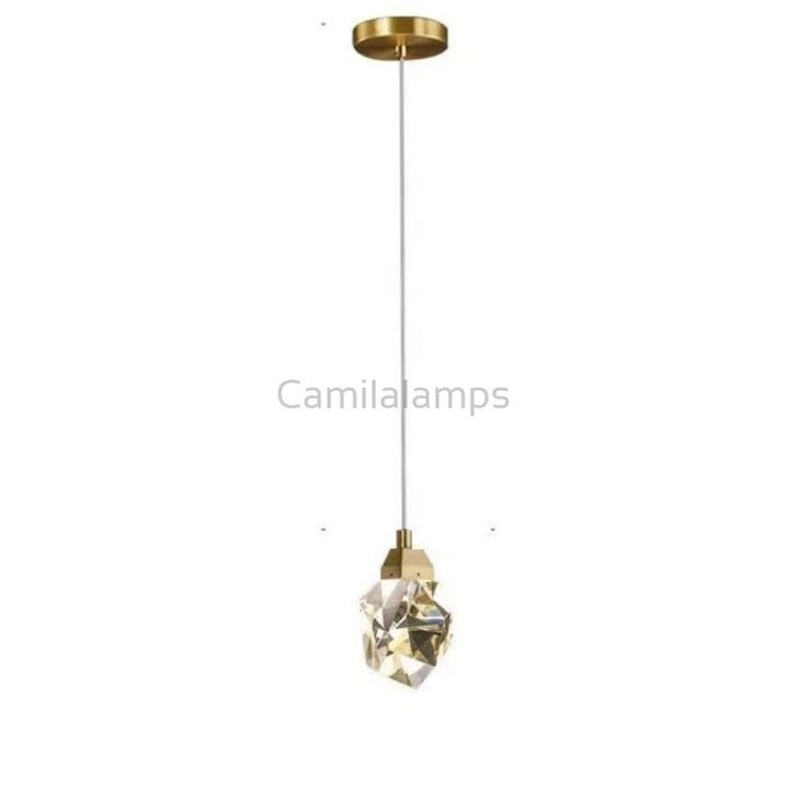 Isaro Faceted Crystal Prisms Pendant - Camilalamps - CA - CPSX0928 - 39