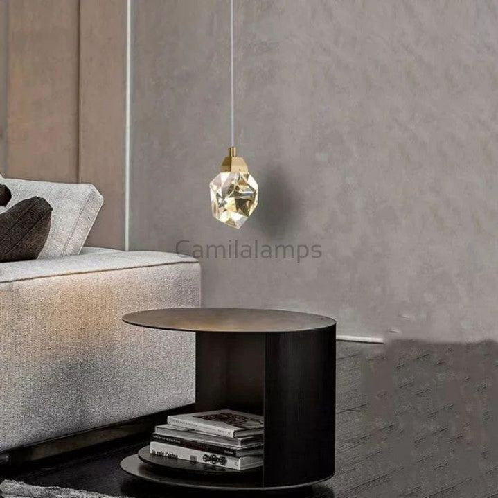 Isaro Faceted Crystal Prisms Pendant - Camilalamps - CA - CPSX0928 - 39