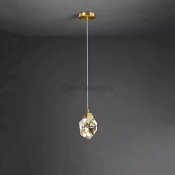 Isaro Faceted Crystal Prisms Pendant - Camilalamps - CA - CPSX0928 - 39