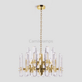 Isolde Crystal Round Chandelier - Camilalamps - CA - LI2024 - C5856