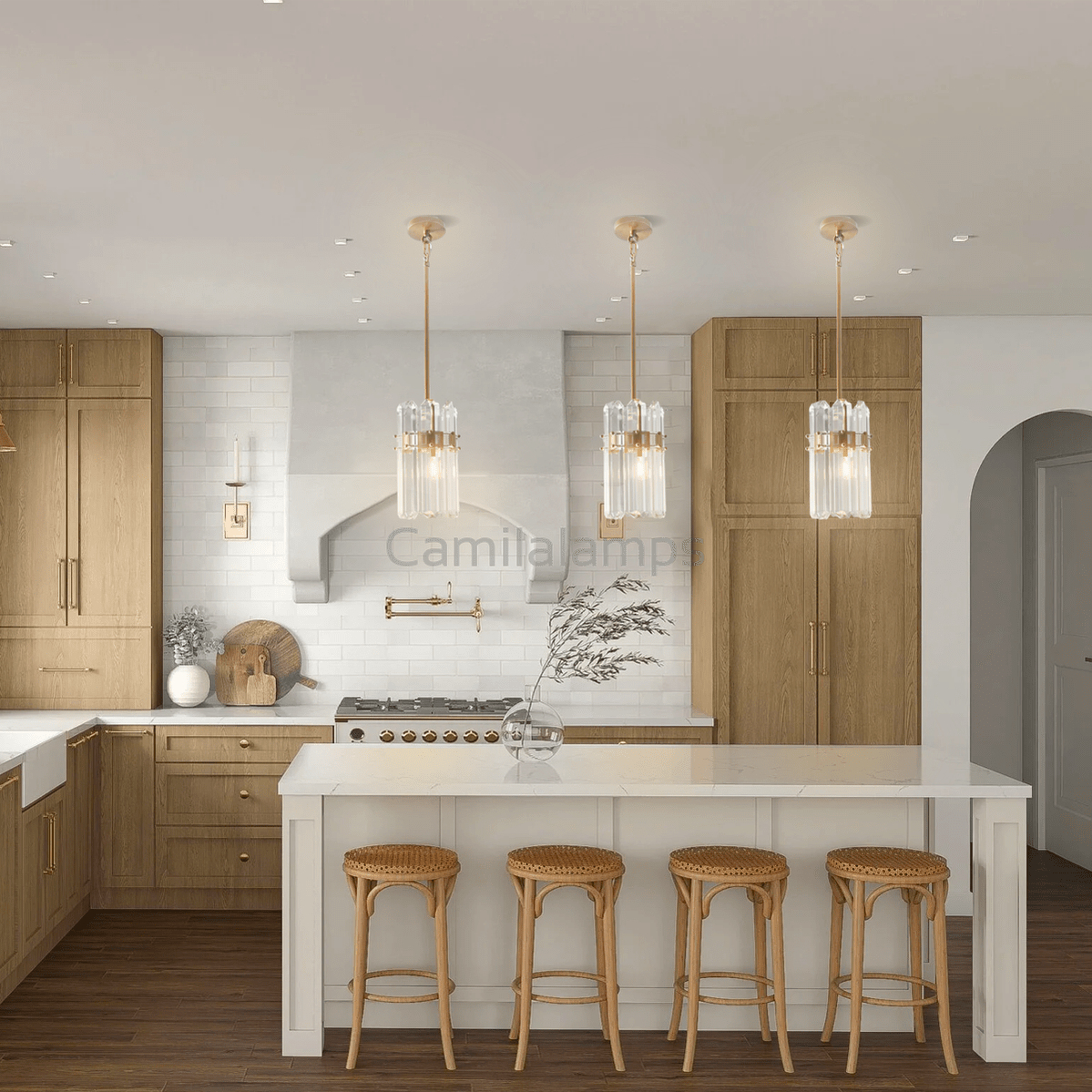 Isolde Crystal Single Pendant - Camilalamps - CA - LI2024 - C5862