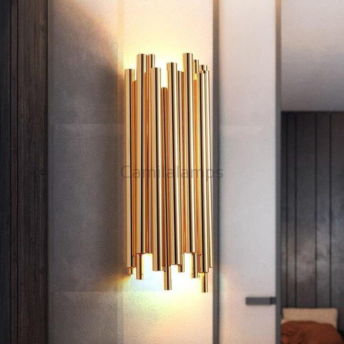 Isolde Stainless Steel Wall Sconce - Camilalamps - CAM - Is - 01