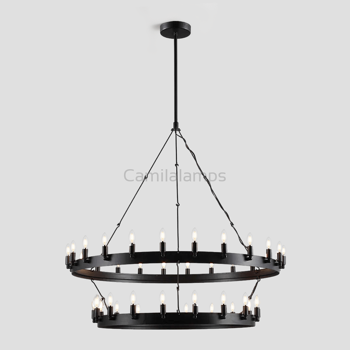 Jake Round 2 - Tier Chandelier - Camilalamps - CA - LI2024 - C5814