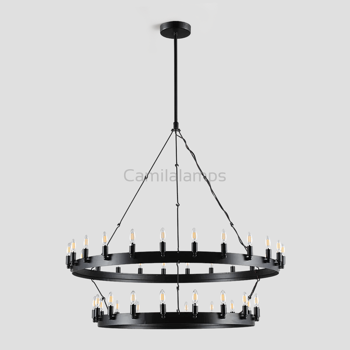 Jake Round 2 - Tier Chandelier - Camilalamps - CA - LI2024 - C5814