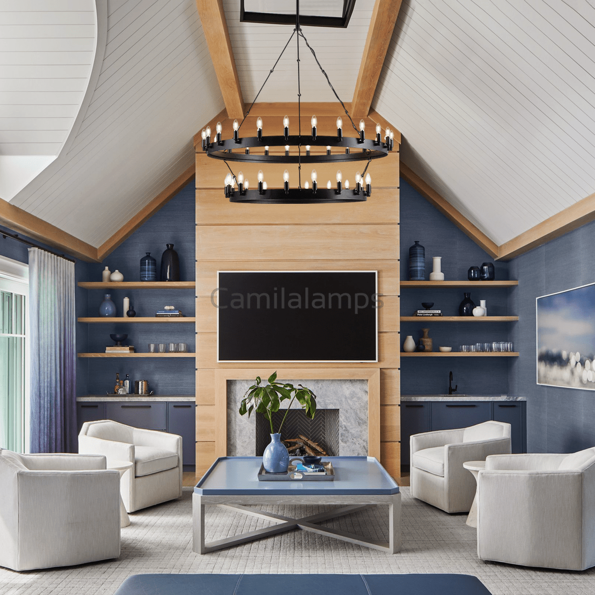 Jake Round 2 - Tier Chandelier - Camilalamps - Ca-1LI2024-1C5814