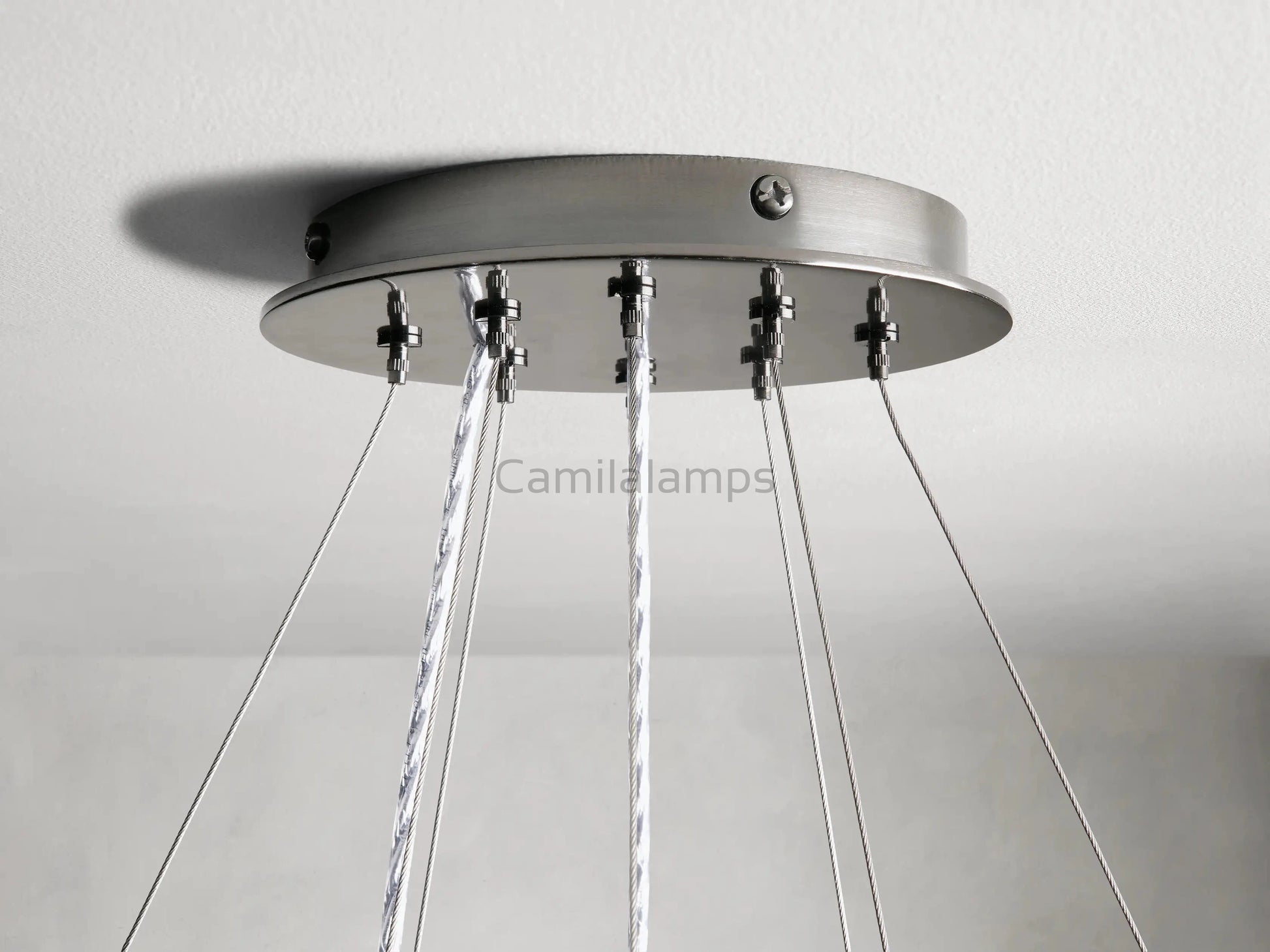 Junet 2 - Tier Round Chandelier 47.25"W 60"W - Camilalamps - jun47 - 2