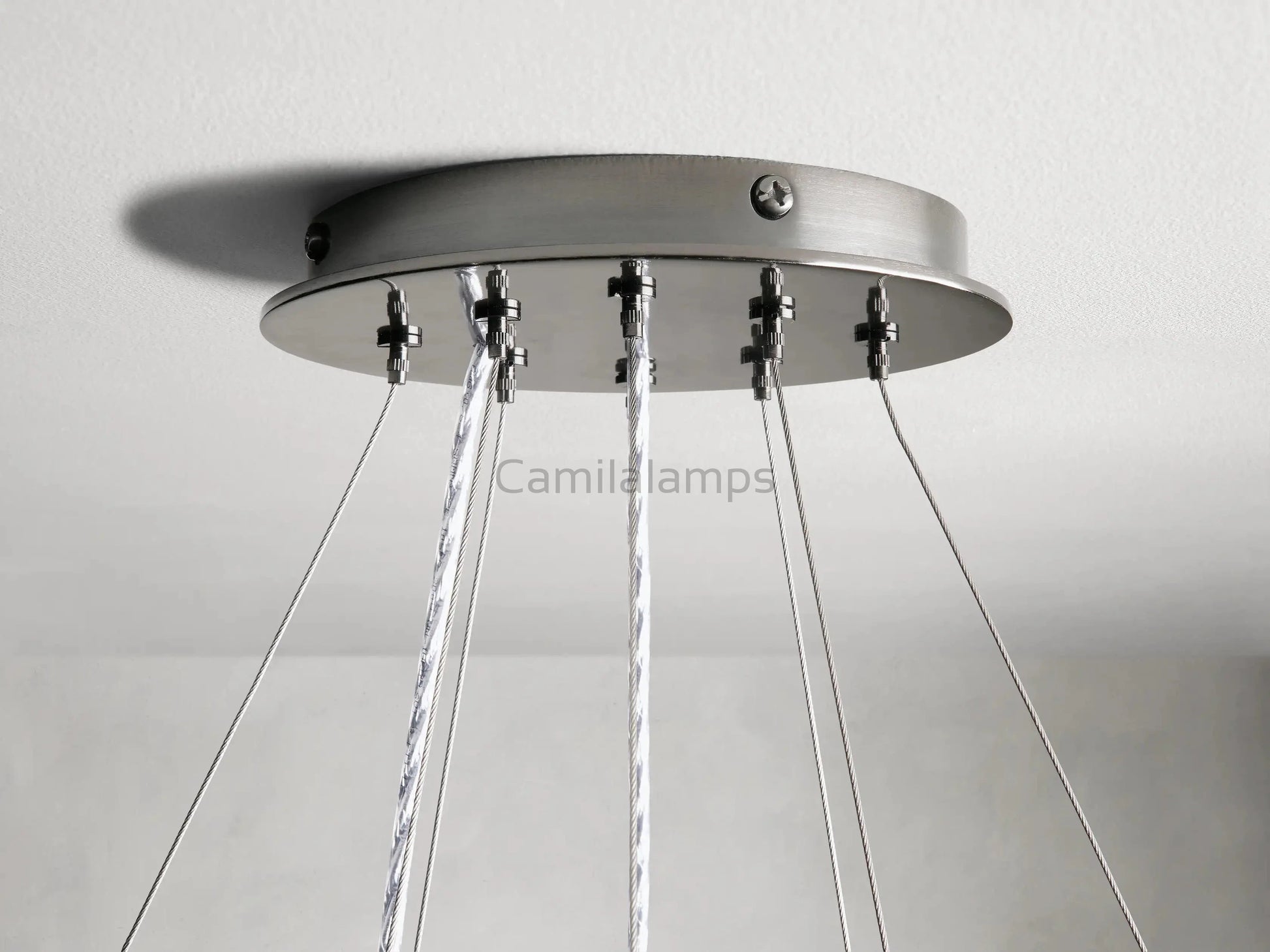 Junet 2 - Tier Round Chandelier 47.25"W 60"W - Camilalamps - jun47-12