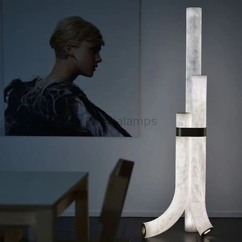 Kanon Alabaster Floor Lamp - Camilalamps - Kanon - 901 - 1