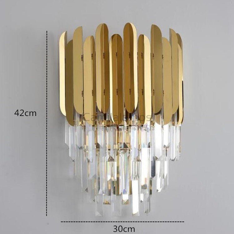 Kubi Crystal Wall Sconce - Camilalamps - CAA - 10034A1