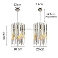 Kubiak Crystal Pendant Chandelier - Camilalamps - CAA - 10007A9