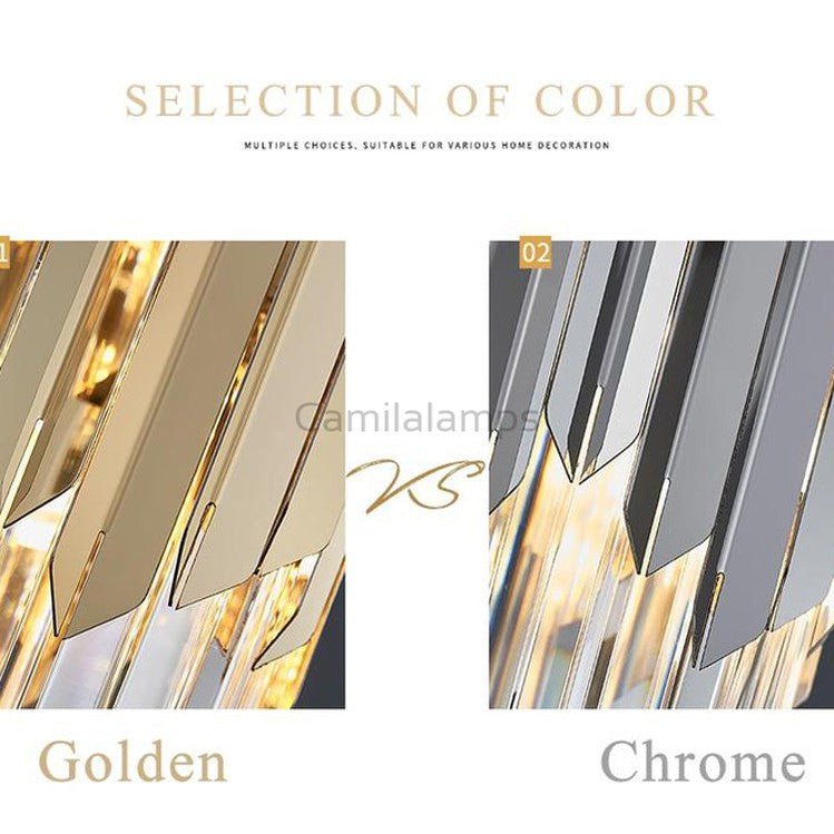 Kubiak Crystal Pendant Chandelier - Camilalamps - CAA - 10008A3