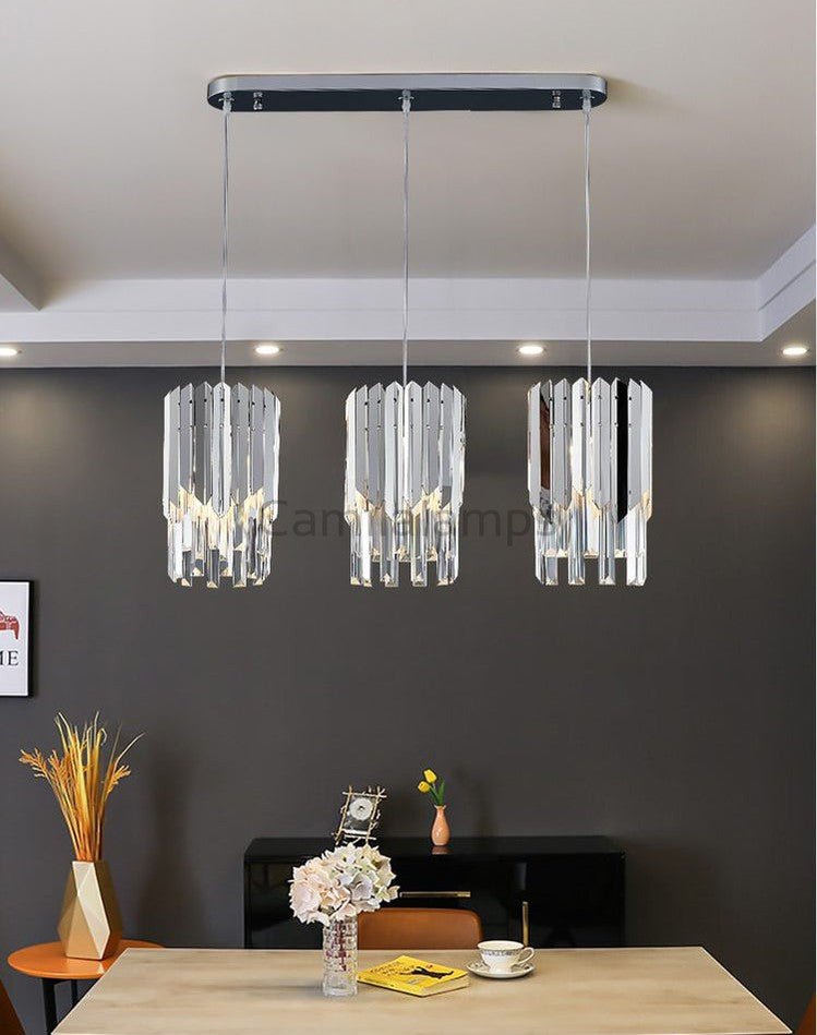 Kubiak Crystal Pendant Chandelier - Camilalamps - CAA - 10008A5