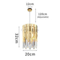 Kubiak Crystal Pendant Chandelier - Camilalamps - CAA - 10007A6