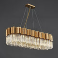 Kubica Oval Crystal Chandelier - Camilalamps - CA - A - 634