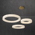 Kyklos Alabaster Chandelier Light - Camilalamps - Kyklo - 886 - 19.6