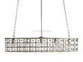 La Cage 5 - Light Oval Chandelier - Camilalamps - CA - 636H412