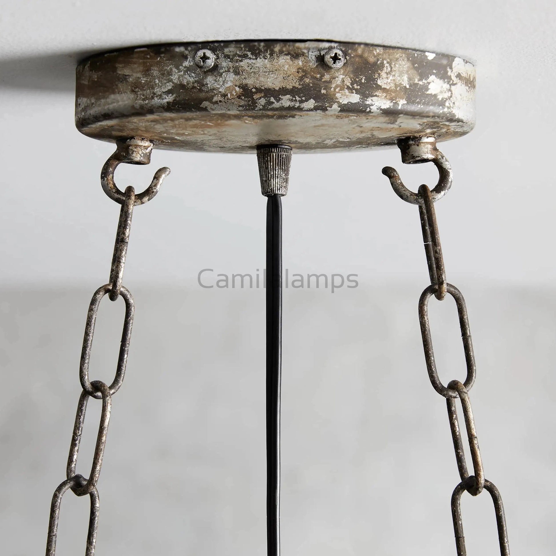 La Cage 5 - Light Oval Chandelier - Camilalamps - CA - 636H412