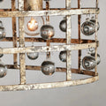 La Cage 5 - Light Oval Chandelier - Camilalamps - CA - 636H412