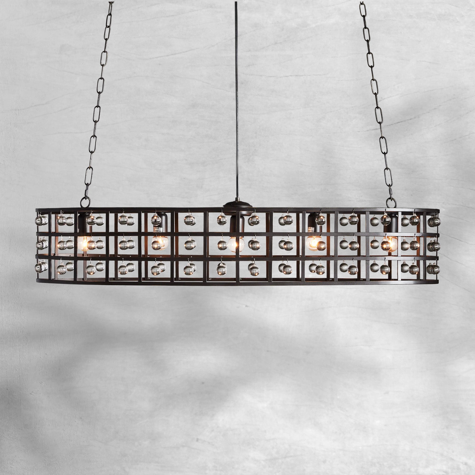 Camilalamps La Cage Chandelier