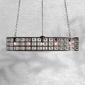 La Cage 5 - Light Oval Chandelier - Camilalamps - CA - 636H412