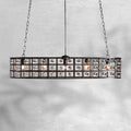 La Cage 5 - Light Oval Chandelier - Camilalamps - Ca-1636H413