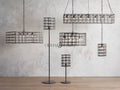 La Cage Rectangular Chandelier - Camilalamps - Ca-1636H140