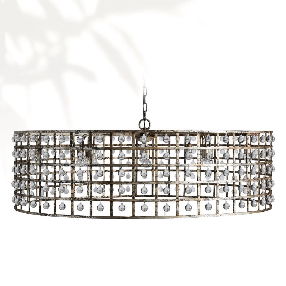 La Cage Round Chandelier 6/8/12 Light - Camilalamps - Ca-1636H410