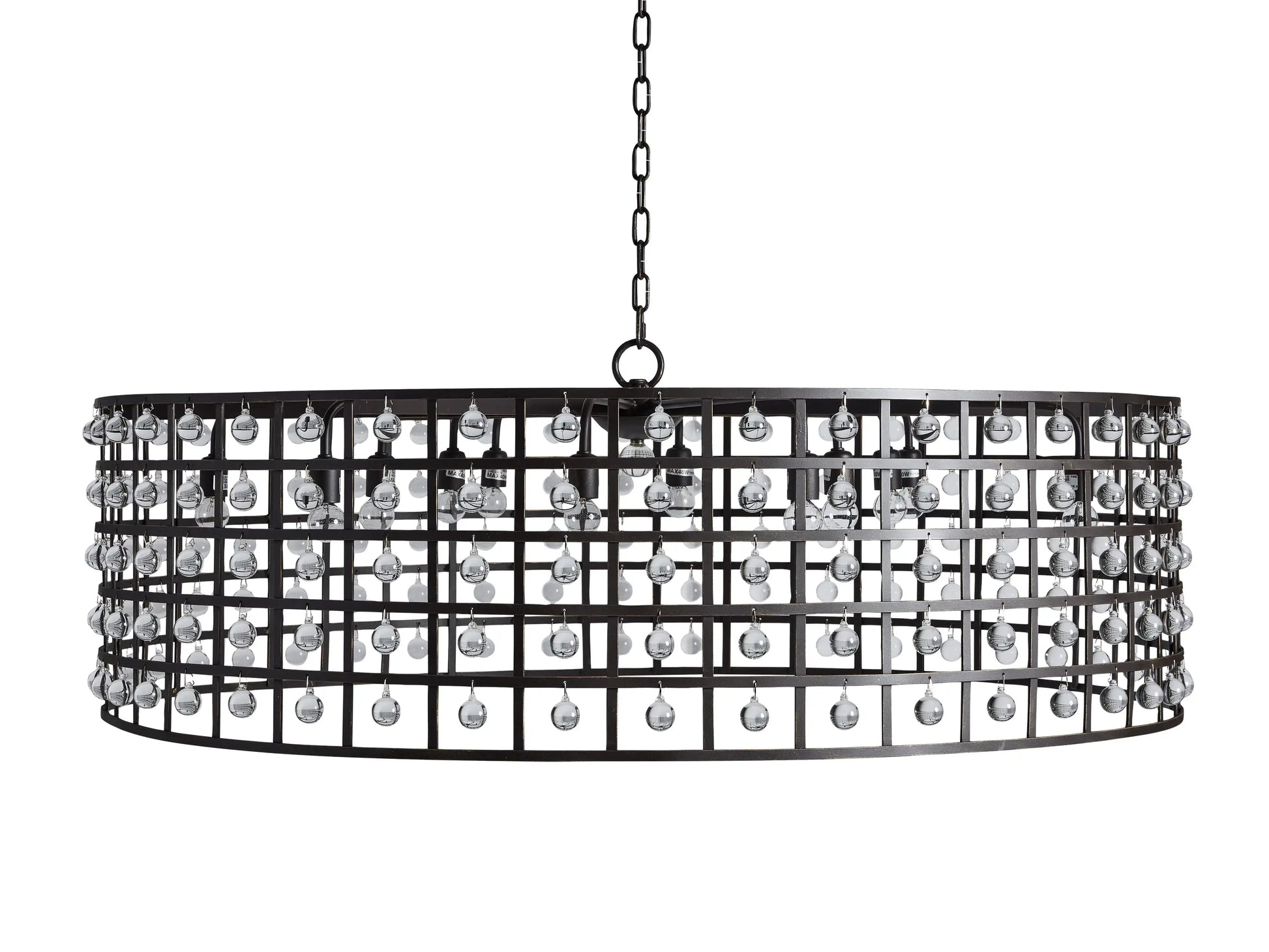 La Cage Round Chandelier 6/8/12 Light - Camilalamps - Ca-1636H411