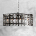 La Cage Round Chandelier 6/8/12 Light - Camilalamps - Ca-1636H411