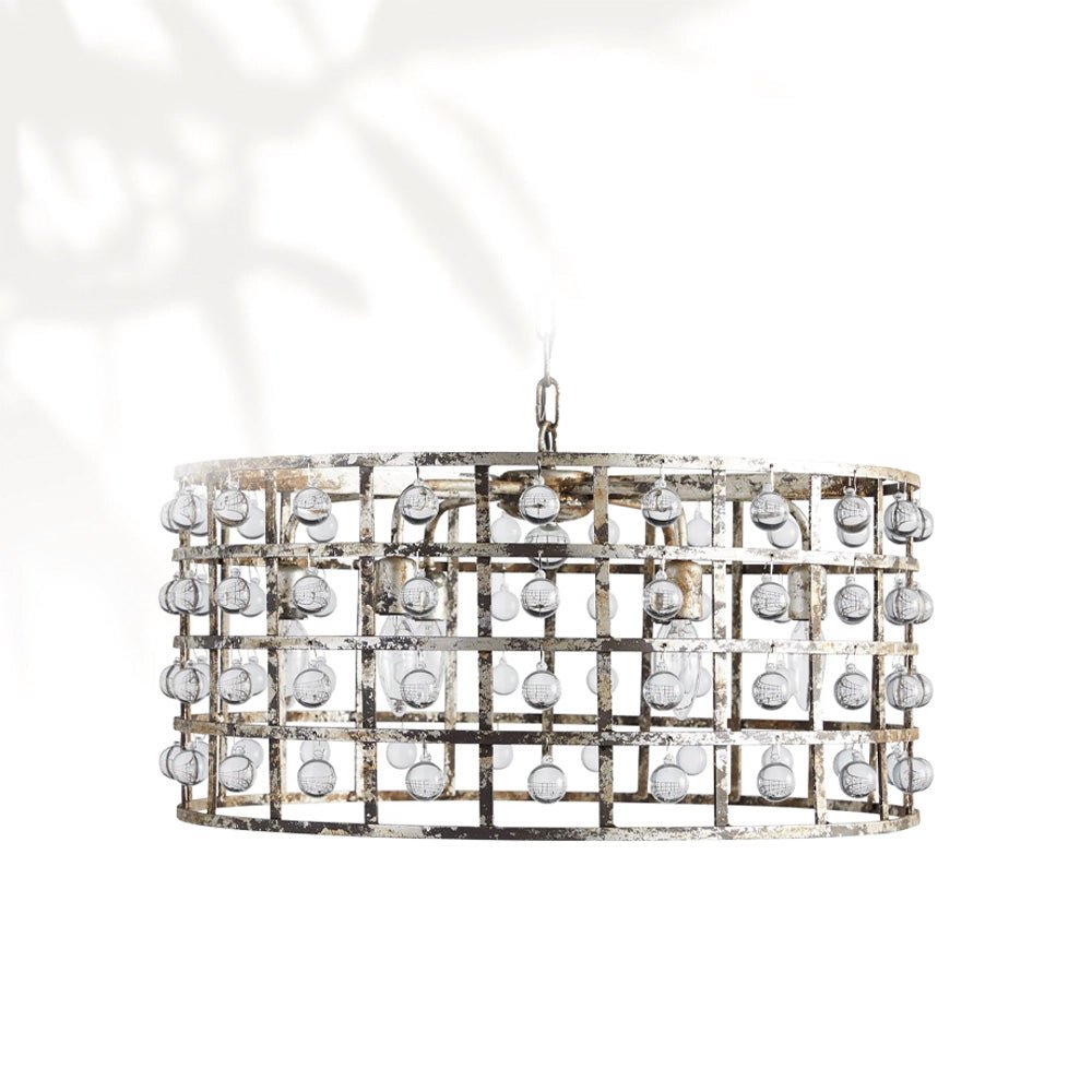 La Cage Round Chandelier - Camilalamps - CA - 636H03