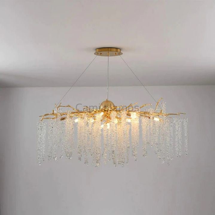 Lacuna white branch chandelier - Camilalamps - CA - LA2023 - C1344