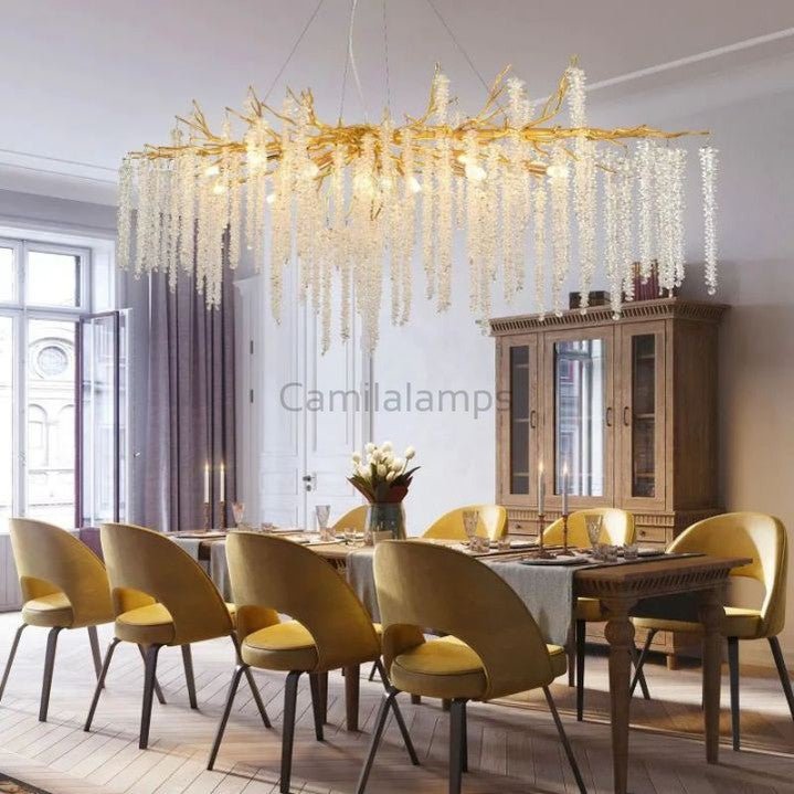 Lacuna white branch chandelier - Camilalamps - CA - LA2023 - C1344