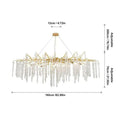 Lacuna white branch chandelier - Camilalamps - CA - LA2023 - C1344