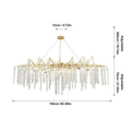 Lacuna white branch chandelier - Camilalamps - Ca-1La2023-1C1344