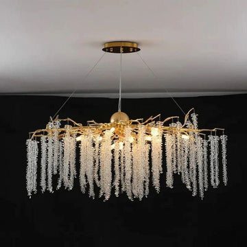 Lacuna white branch chandelier - Camilalamps - CA - LA2023 - C1345