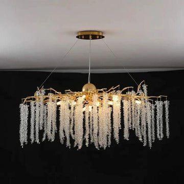 Lacuna white branch chandelier - Camilalamps - Ca-1La2023-1C1345
