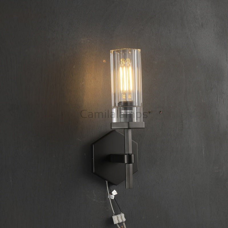Lameth Grand Glass Wall Sconces - Camilalamps - CAVIA - 1561