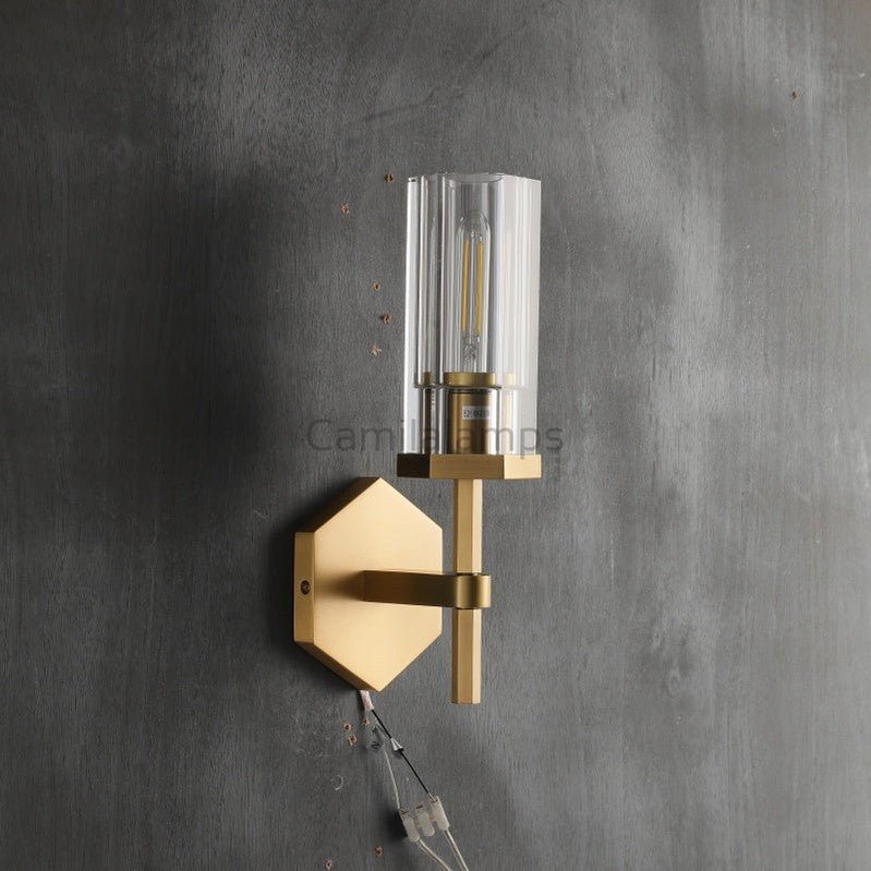 Lameth Grand Glass Wall Sconces - Camilalamps - CAVIA - 1561