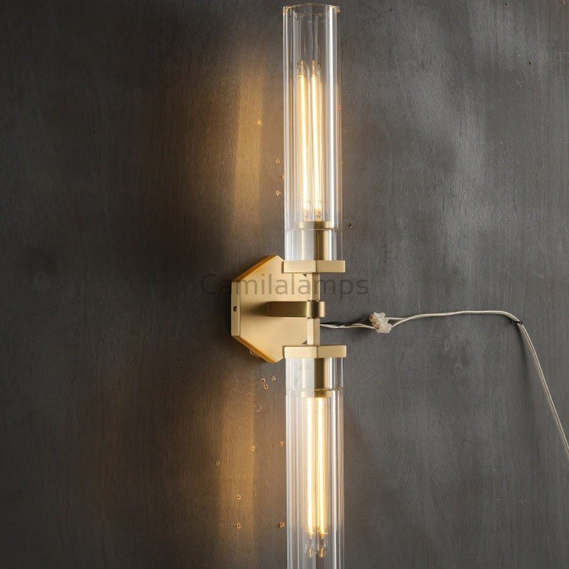 Lameth Grand Linear Wall Sconce 31"W - Camilalamps - VIA - 1554