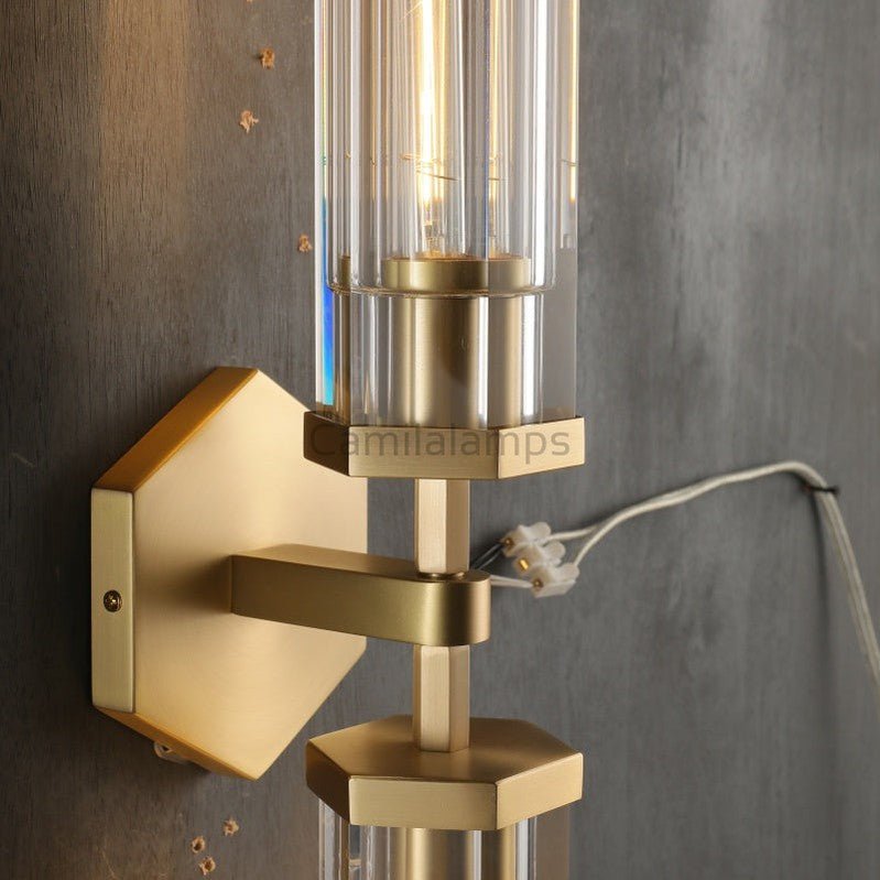 Lameth Grand Linear Wall Sconce 31"W - Camilalamps - VIA - 1554