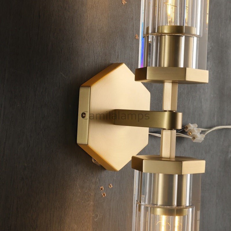 Lameth Grand Linear Wall Sconce 31"W - Camilalamps - VIA - 1554