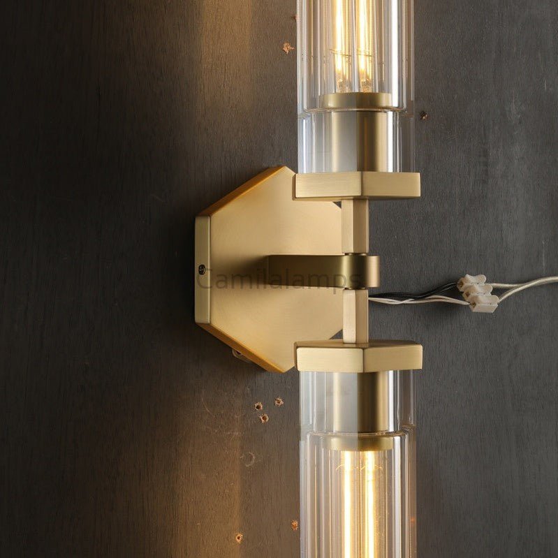 Lameth Grand Linear Wall Sconce 31"W - Camilalamps - VIA - 1554