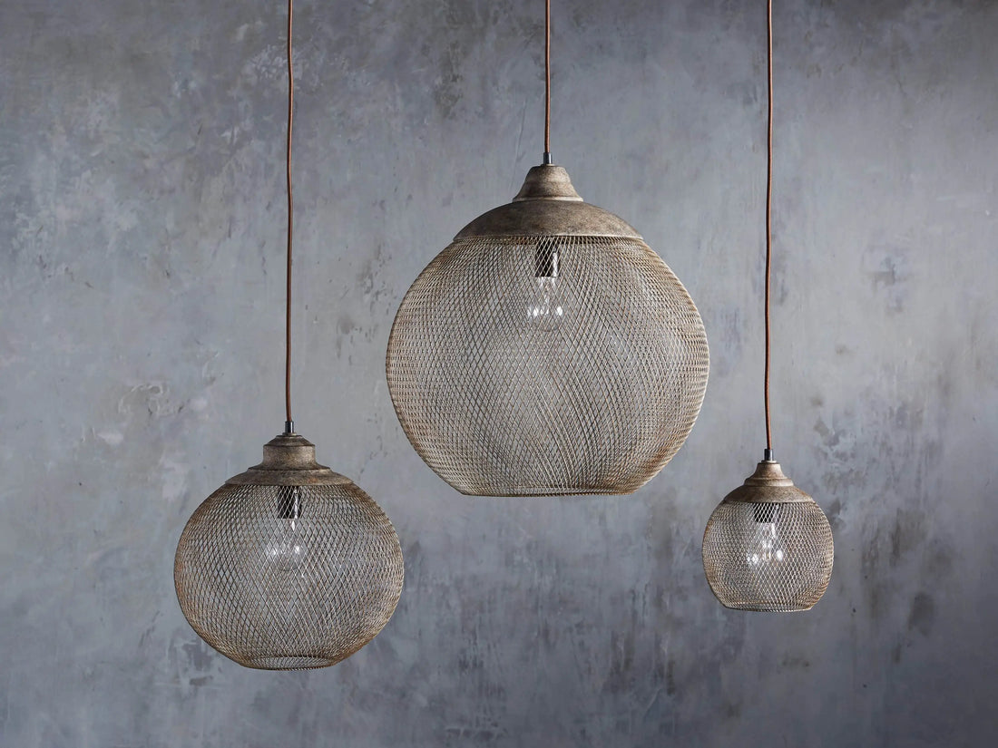 Lanister Mesh Pendant - Camilalamps - CAARHPEN - 256311